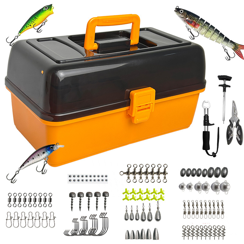 Fishing Lure Box - Set di 547 Pezzi di Accessori