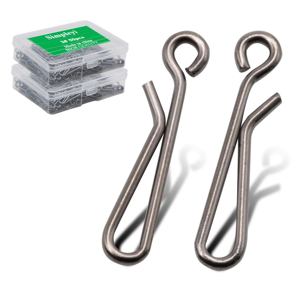 Fishing Lure Box - 50 pz/scatola cuscinetto blocco rotolamento perno