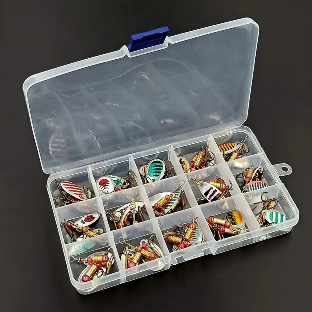 Fishing Lure Spoon - 30 pz. Esche artificiali a cucchiaio