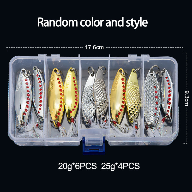 Cucchiaio di metallo Spinner R - Fishing Lure Spinnerbait recensione e prezzo