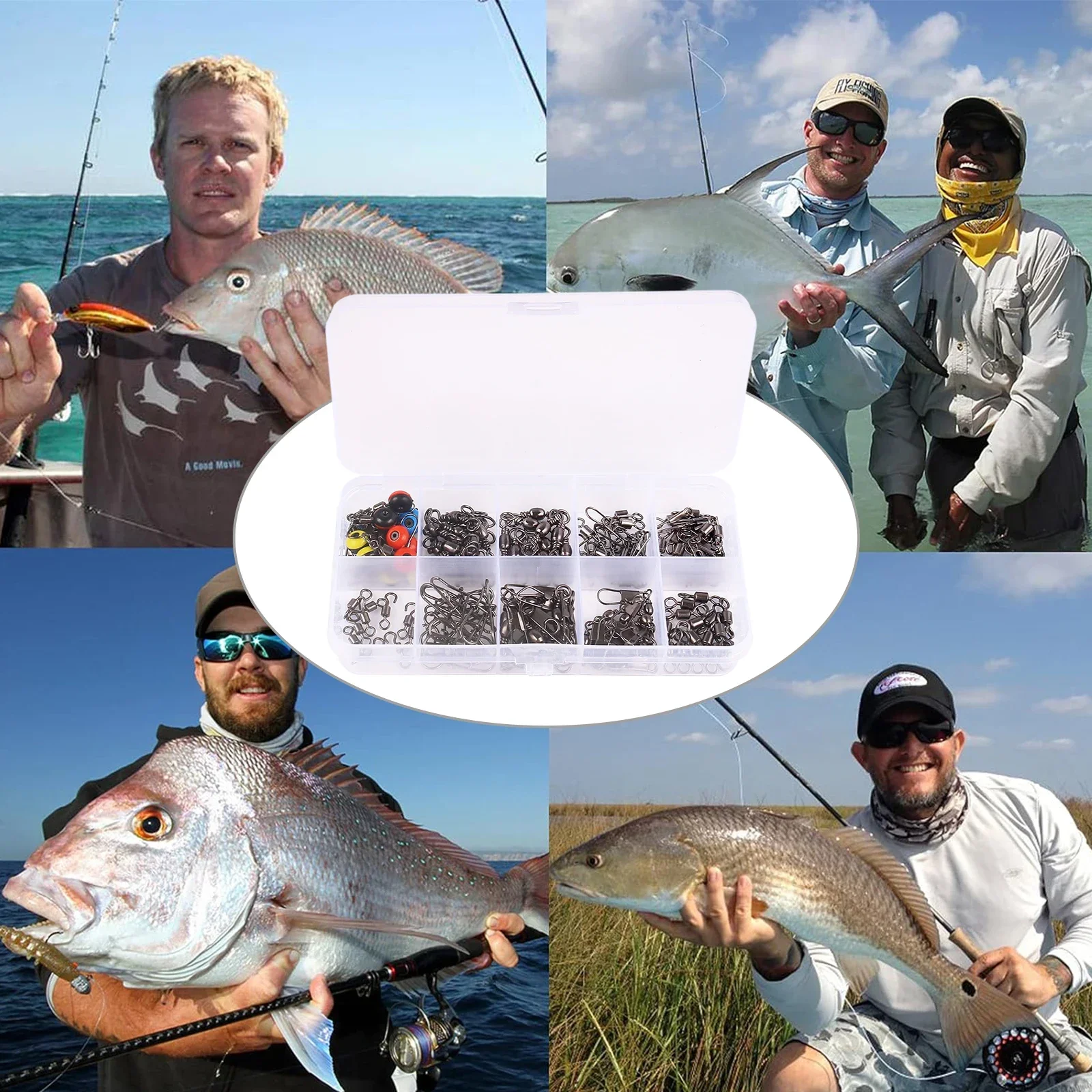 Kit di connettori girevoli da  - Fishing Lure Box recensione e prezzo