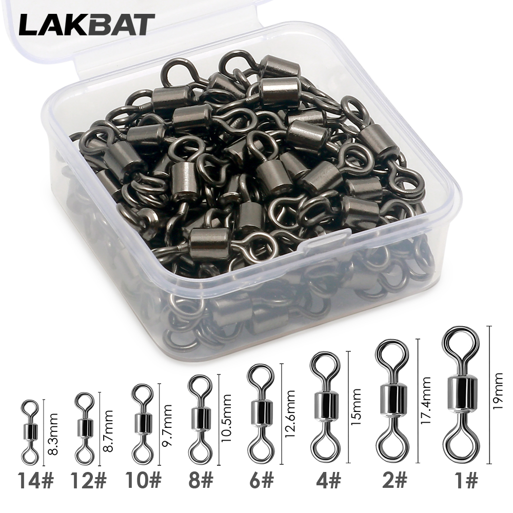 100 Pezzi Connettori Girevoli  - Fishing Lure Box recensione e prezzo