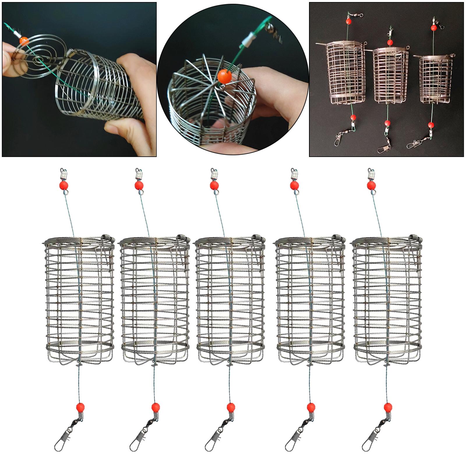 5x Solido Alimentatore Da Pesc - Fishing Lure Box recensione e prezzo
