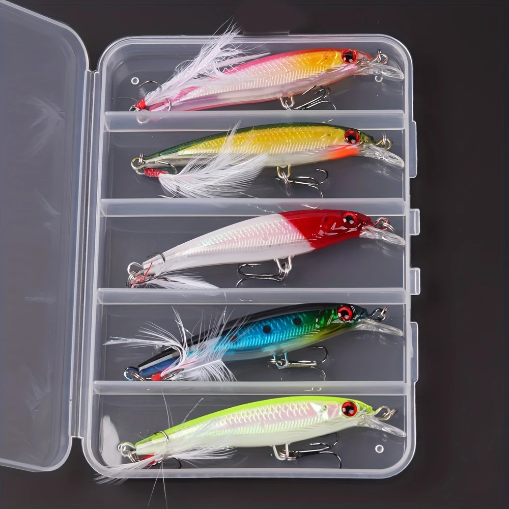 5 pz/scatola Laser 3D Eyes Bio - Fishing Lure Box recensione e prezzo