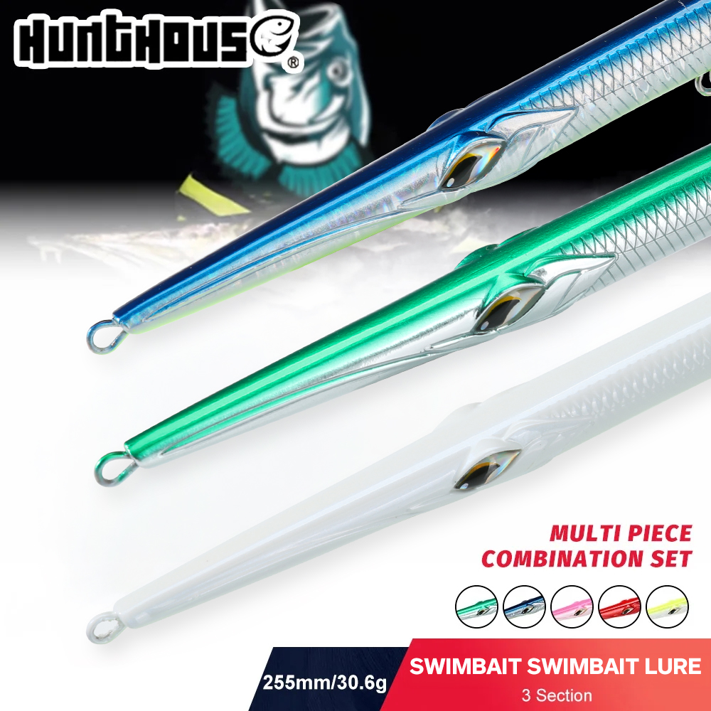 Hunthouse 3PCS Swimbait 255 Pe - Fishing Lure Swimbait recensione e prezzo