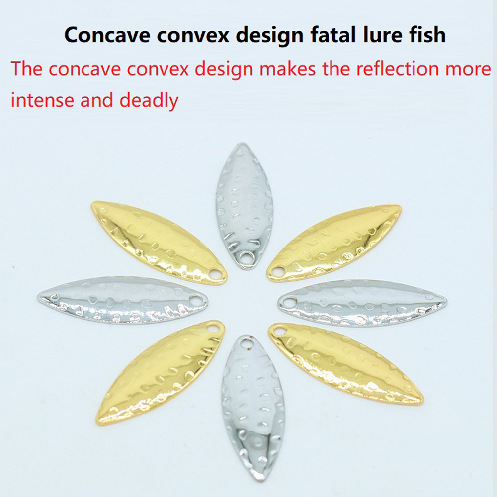10 pezzi/lotto Paillettes a fo - Fishing Lure Spoon recensione e prezzo