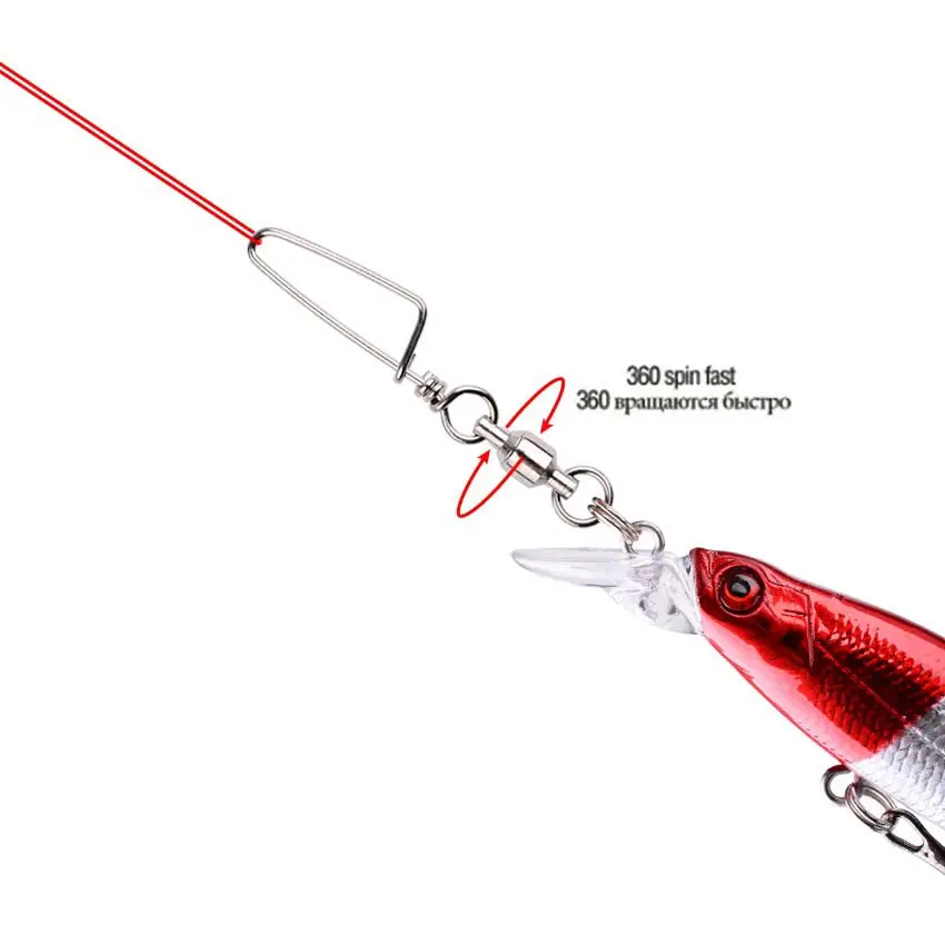Girevole con cuscinetto a sfer - Fishing Lure Box recensione e prezzo