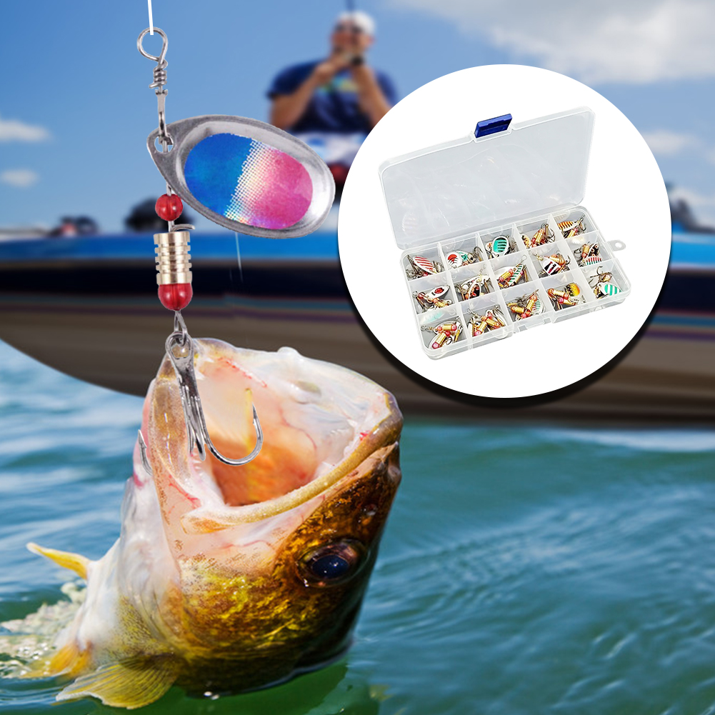 30 pz. Esche artificiali a cuc - Fishing Lure Spoon recensione e prezzo