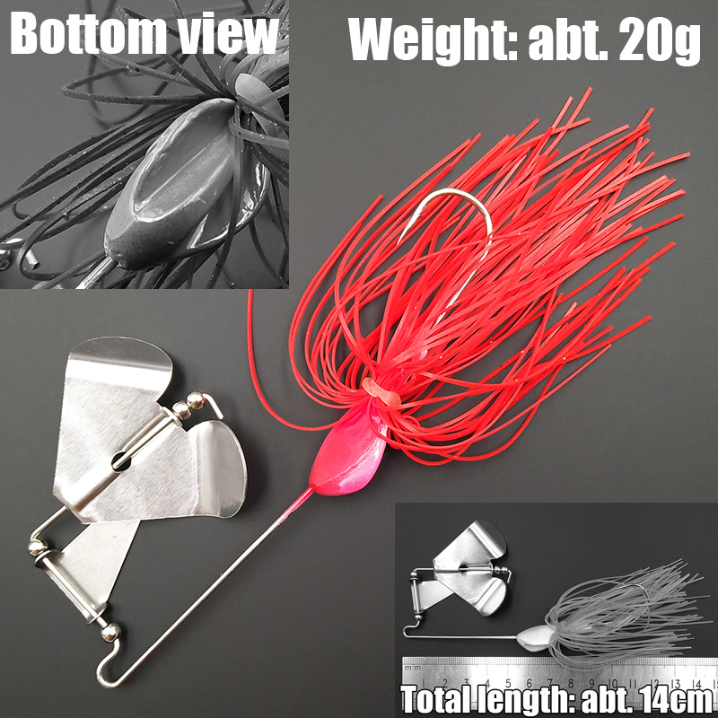 Wusanban Lunker Spinner Esche  - Fishing Lure Buzzbait recensione e prezzo